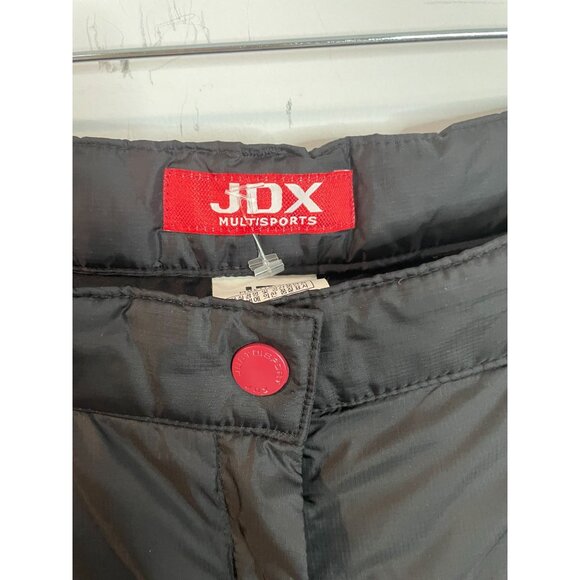 JDX Multisports Black Snowboard Snow Pants With Red Stitching & Bunny Logo - Picture 15 of 16